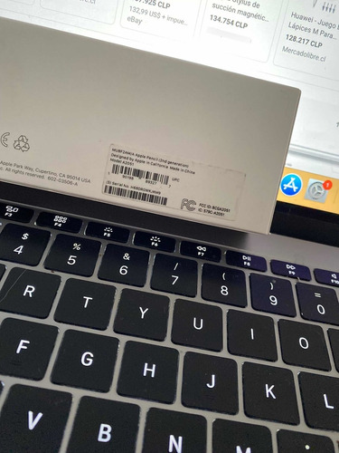 Apple Pencil Mu8f2am/a 2 Generacion A2051 (Usado)