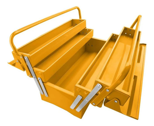 Caja De Herramienta Metalica Articulada Ingco Htb02