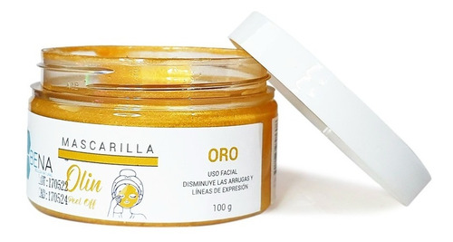 Mascarilla Facial Olin Peel Off Oro Antioxidante Zinc Bena