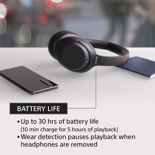 Auriculares Sony Inalambricos, C/ Bluetooth, Azules