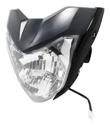Optica Completa Mascara Yamaha Fz 16 Negro Yoyo Um