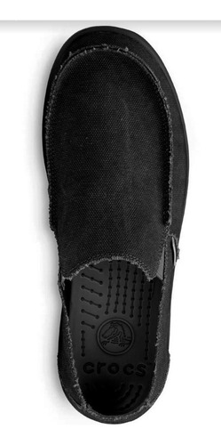 Crocs Mocasines Santa Cruz Negros T40 Hombre