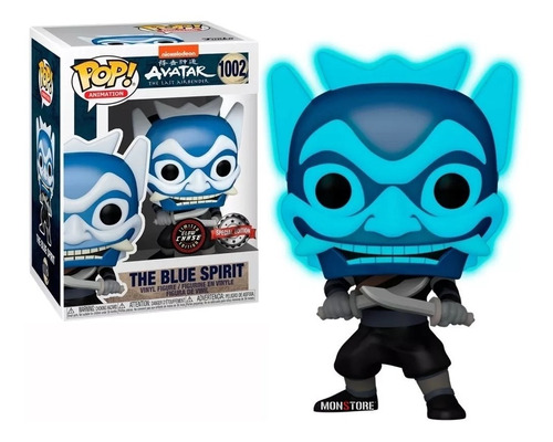 Funko Pop The Blue Spirit Zuko #1002 Avatar Chase Exclusive