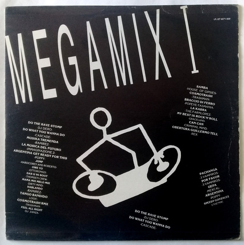 Varios - Megamix I (vinil) Mixed Ramiro Tolento Dmc Dj 90´s (Usado)