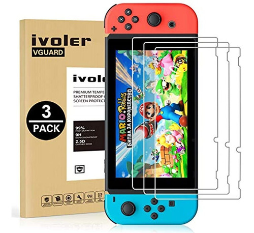 Protector De Pantalla De Cristal Templado Para Nintendo