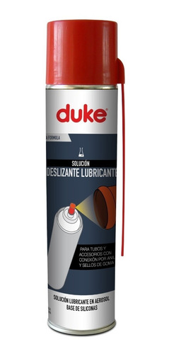 Solucion  Lubricante Aerosol X427mm3 Duke Para Caño Cloaca