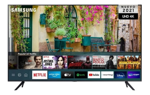 Televisor Samsung Un58au7000gxzs 58 4k De Vitrina Uhd