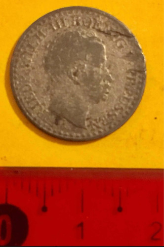 Antigua Moneda Austria De Plata De 1 Groschen Año 1827 (Usado)