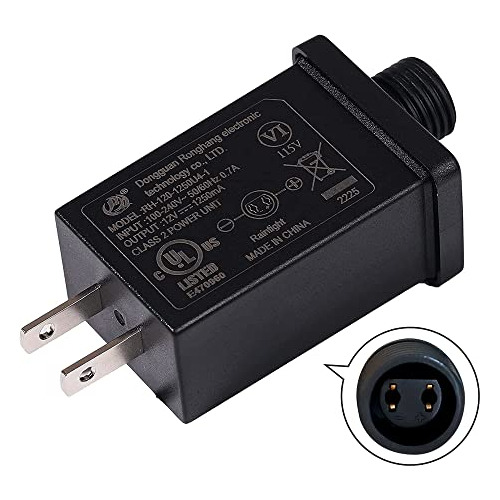 Domkom Inflatable Plug Replacement Power Adapter, Xdv9y