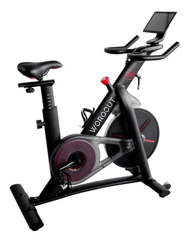 Bicicleta fija Worqout Wcycle S Pro para spinning color negro