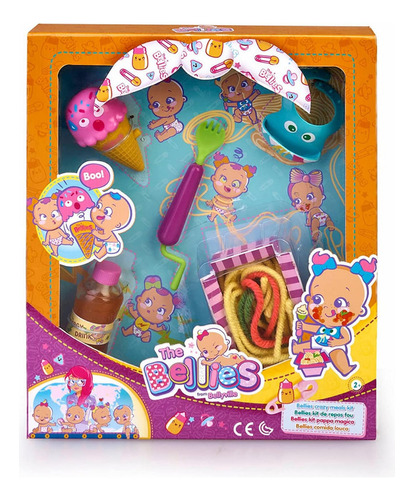 Bellies Set De Accesorios Beasties Foodypedia Crazy Kit