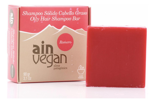 Ain - Barra De Champu Vegano Para Cabello Graso, Vegano Con