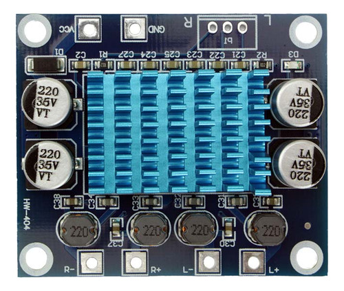 Módulo Amplificador Áudio 2 Canais Xh-a232 30w + 30w Tpa3110