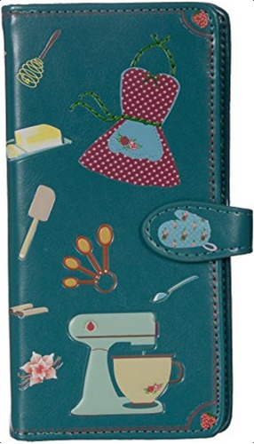 Shag Wear Baking Kitchen Cartera Grande Mujer Teal 7