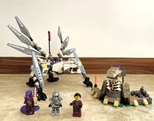 Lego 70748 Ninjago Titanium Dragon 360pçs | MercadoLivre