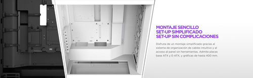 Gabinete Nzxt H7 Flow (2024) Mid-tower Case Blanco
