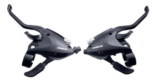 Shifters Sunrun Integrados 3x7 21v Tipo Compatible Shimano 