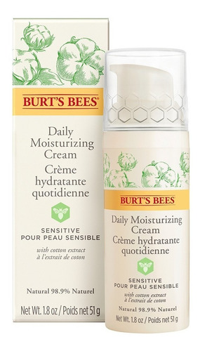 Crema Facial De Día Burt's Bees Sensitive 51 Gr