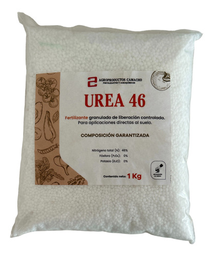 Urea Fertilizante 1 Kg Hidroponia, Jardin, Frutales