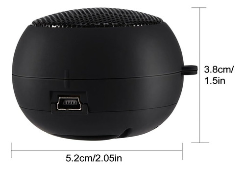 Altavoz Portátil, Mini Altavoz Usb Con Conector De Pulgadaen