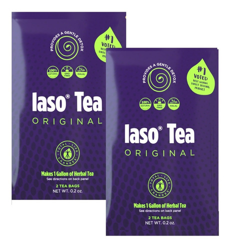 Iaso Tea Original 2 Sobres - Unidad a $83500
