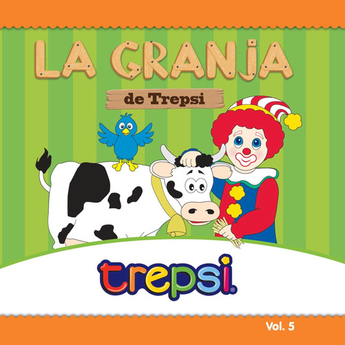 Imagen 1 de 1 de Cd Vol 5 Trepsi El Payaso Musica Infantil Niños La Granja