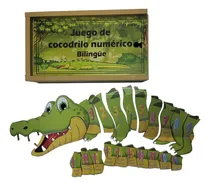 Comprar Juego Didáctico Numérico\u002F Fichas Cocodrilo Numérico Bilingüe