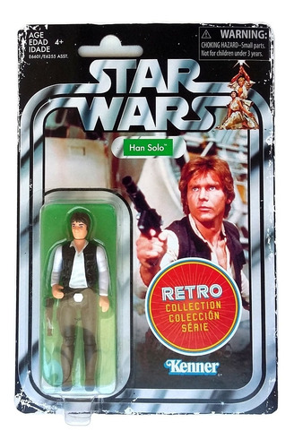 Han Solo Vintage Star Wars Retro Kenner Hasbro