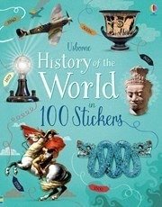 History Of The World In 100 Stickers - Usborne # Kel Edici*-