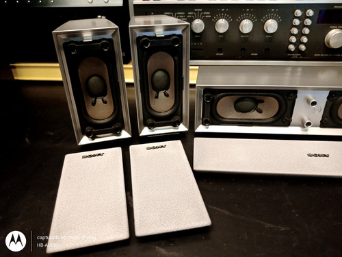 Bafles Satelitales Para Home Theatre Sony Ss-v325 Hbaudio Gris (Usado)
