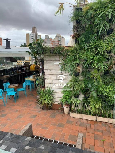 Cobertura Com 4 Dormitórios À Venda, 370 M² Por R$ 2.750.000,10 - Vila Bastos - Santo André/sp - Co11700