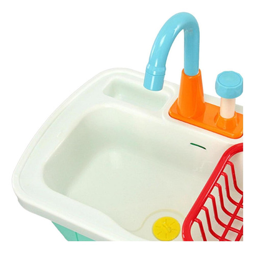 Juego De Juguetes De Cocina De Grifo De Juego Solo Fregadero