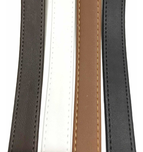 Tira De Cuerina Cosida 15mm X Rollo 20 Metros