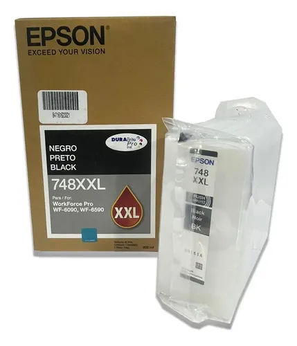 Epson T748xxl120-al Cartucho Negro Wf-6090 Wf-6590 /vc | Cuotas