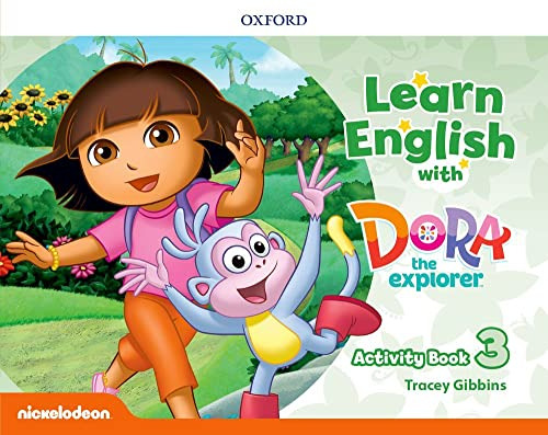 Libro Learn English With Dora The Explorer 3 Activity Book D