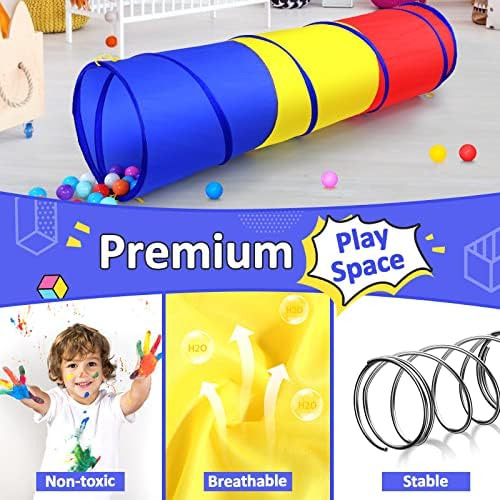 Tienda De Túnel De Juego Emergente Para Niños Pequeños, O Y