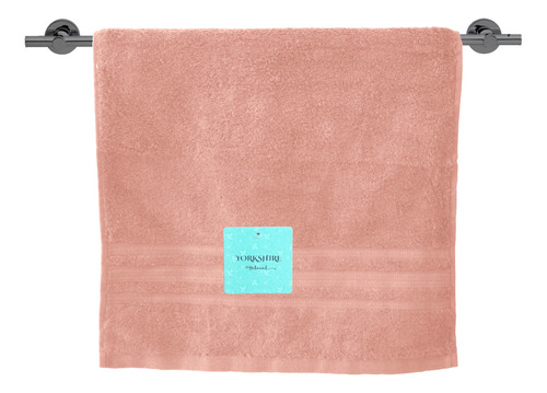 Toalla De Mano Hilasal Yorkshire Bordada 41x76 Cm Algodón Color Rosa