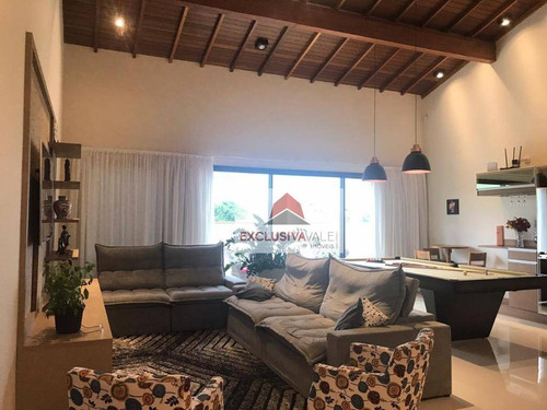 Imagem 2 de 30 de Casa Com 4 Dormitórios À Venda, 281 M² Por R$ 1.750.000,00 - Eco Park Bourbon - Caçapava/sp - Ca0937