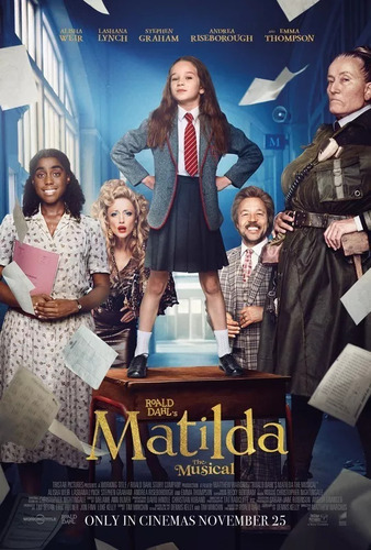 Dvd Matilda O Musical (2022) Dublado E Leg - Leia Anuncio (Usado)