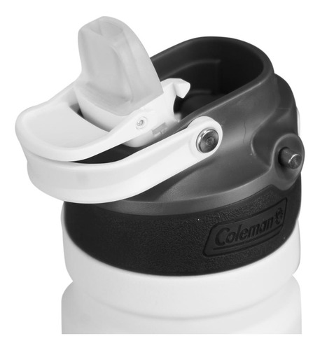 Garrafa Térmica Stanley 709ml Coleman Branca Aço Inox