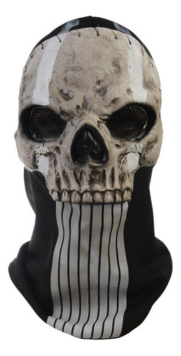 Máscara Realista 2call Of Duty Mw2 Skull Ghost Headgear Cos