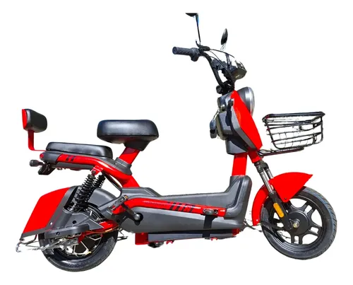 Moto Scooter Bicicleta Elétrica 800w Aro 14 Bateria De Lítio