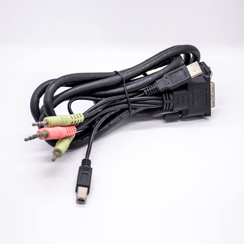 Elecbee Cable Multi Dvi Dvi-d 18+5pin Usb Linea Audio 1m