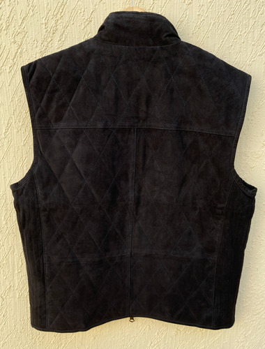 Chaleco De Piel Gamuza Suede Tommy Hilfiger...