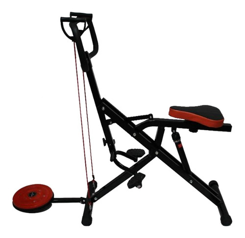 Maquina Fitness Total Horse Crunch Cilindro Gratis Parches