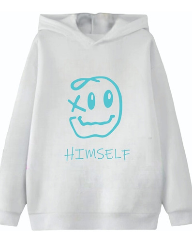 Sudadera Himself Logo Aqua Aesthetic Urban Hiphop