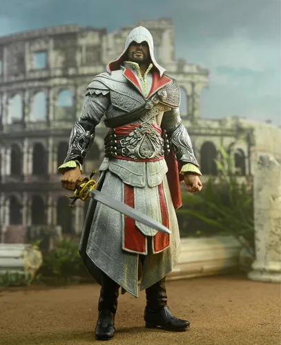 Ezio Auditore Figura Assassins Creed Brotherhood Neca 18 Cm