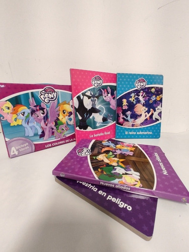 Imagen 2 de 2 de Portafolio My Little Pony Incluye 4 Cuentos