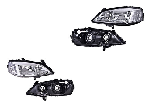 Faros Delanteros Chevrolet Astra Del 2000 Al 2003 Depo