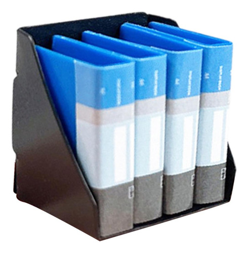 Organizador De Archivos Para Casa De Muñecas A Escala Azul